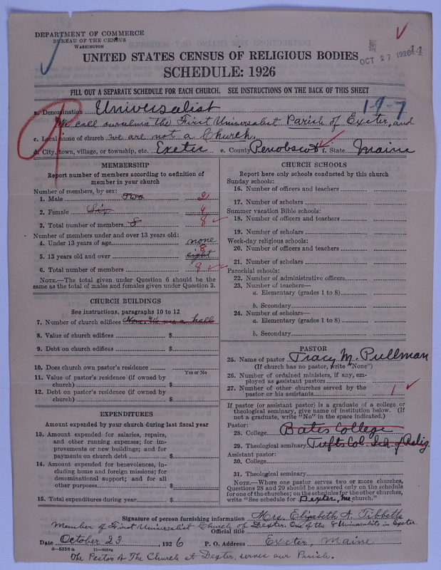 Scan of Universalist Church: 44