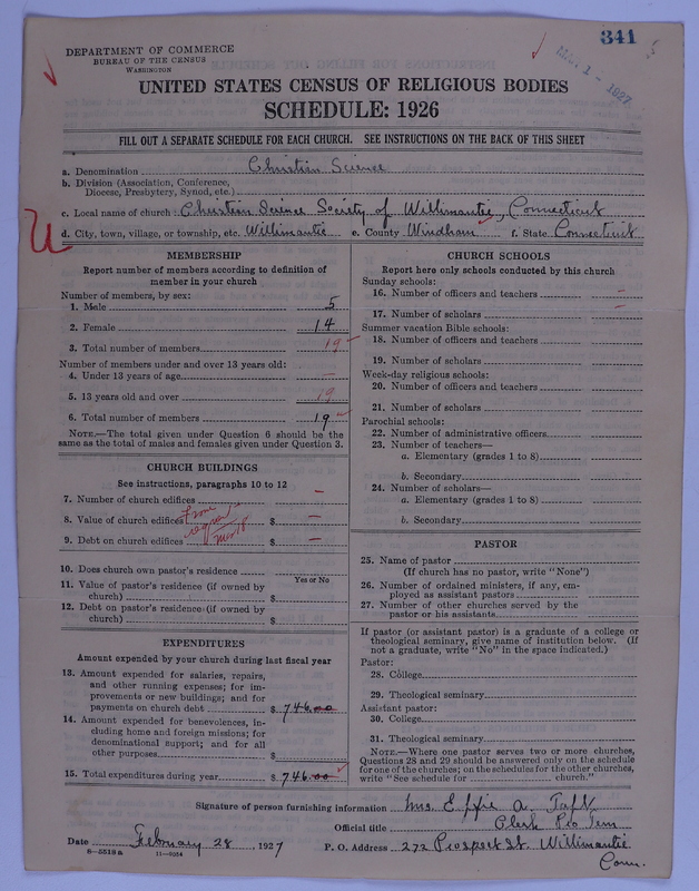 Scan of Church of Christ, Scientist: 341