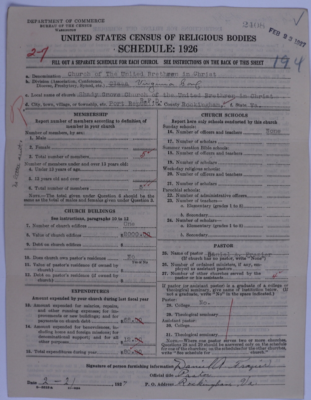 Scan of Church of the United Brethren in Christ: 2408