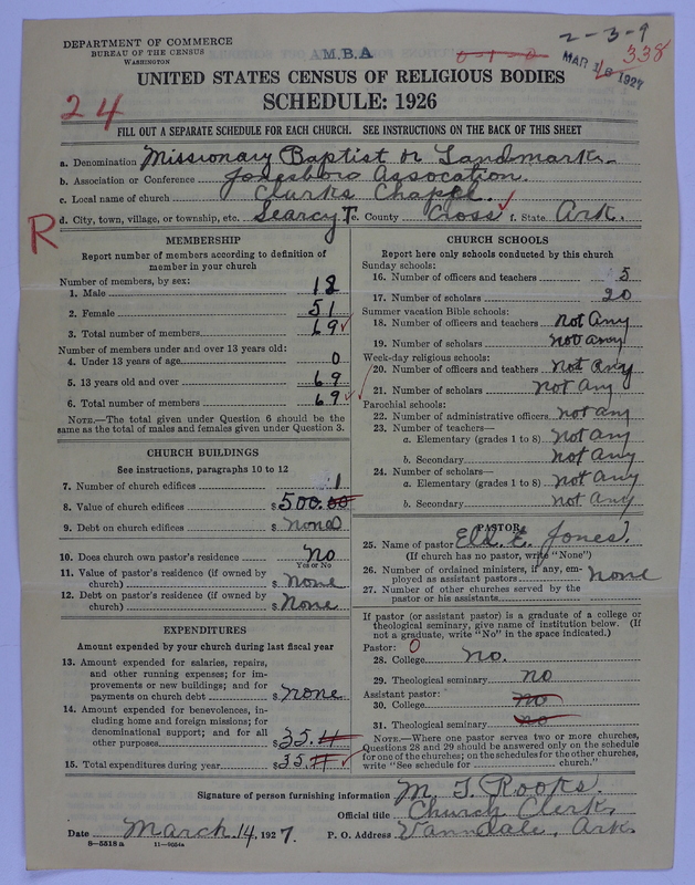 Scan of Landmark Baptist of America: 338