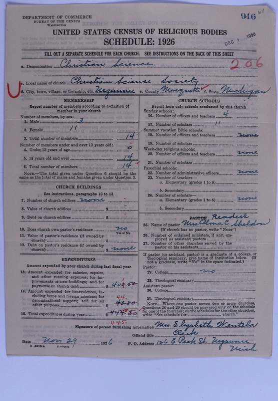 Scan of Church of Christ, Scientist: 916