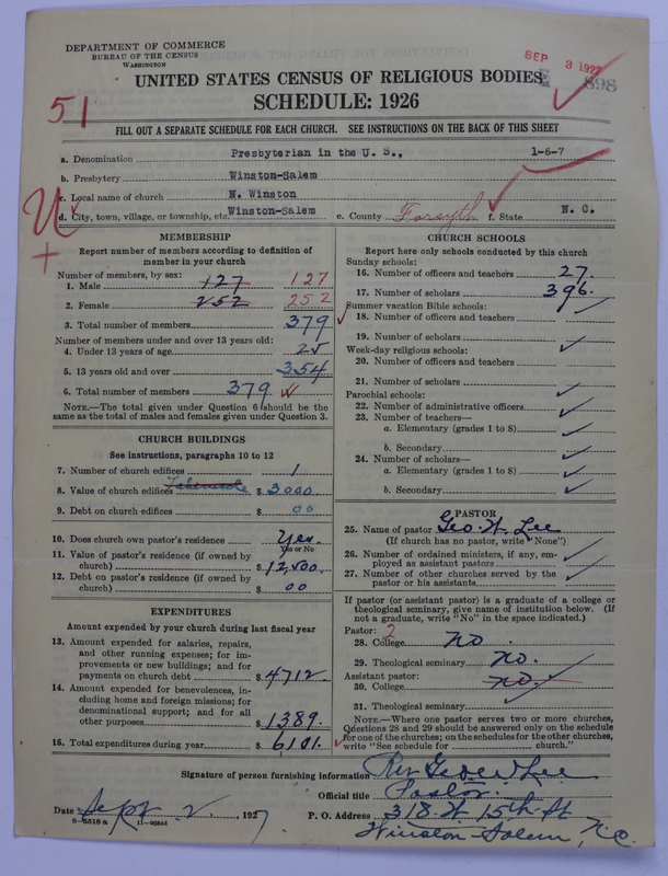 Scan of Presbyterian Church in the United States: 898