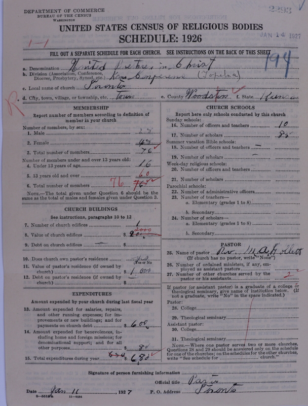 Scan of Church of the United Brethren in Christ: 2293