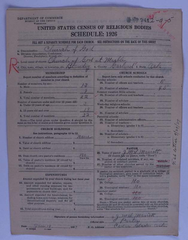 Scan of Church of God (Headquarters, Anderson, Ind.): 741