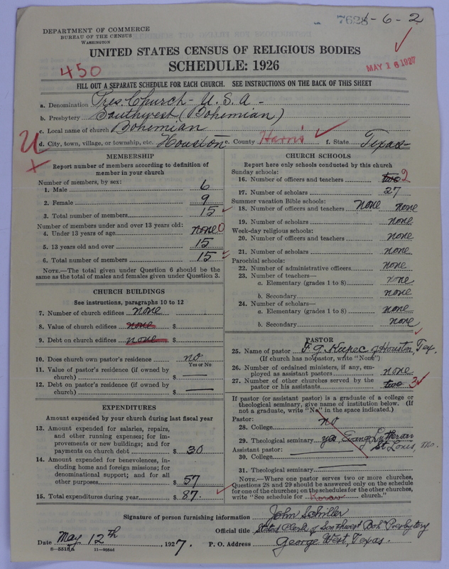 Scan of Presbyterian Church in the United States of America: 7628