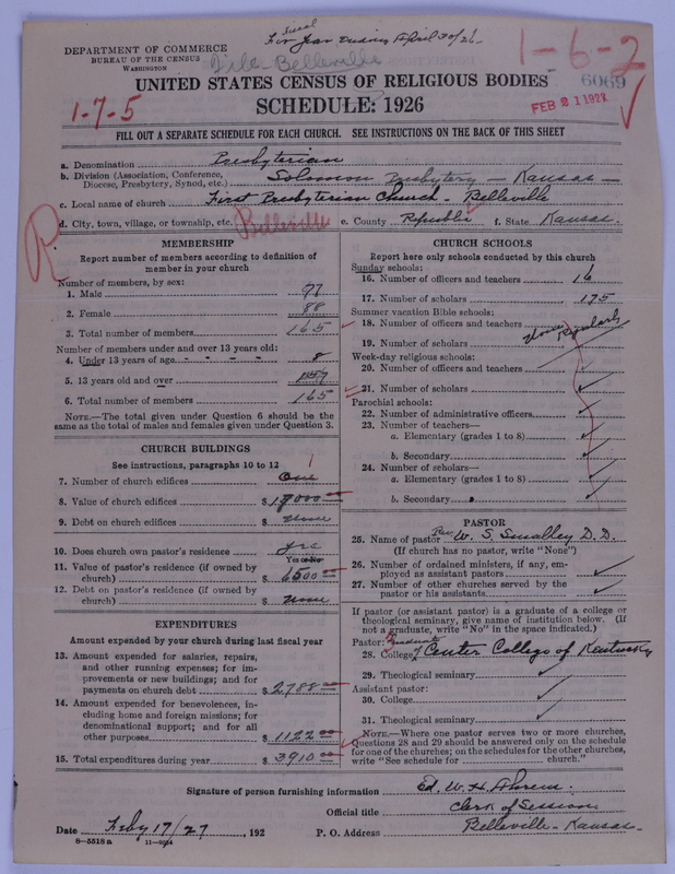 Scan of Presbyterian Church in the United States of America: 6069