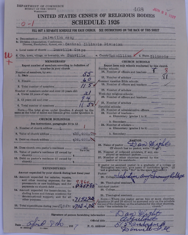 Scan of Salvation Army: 468