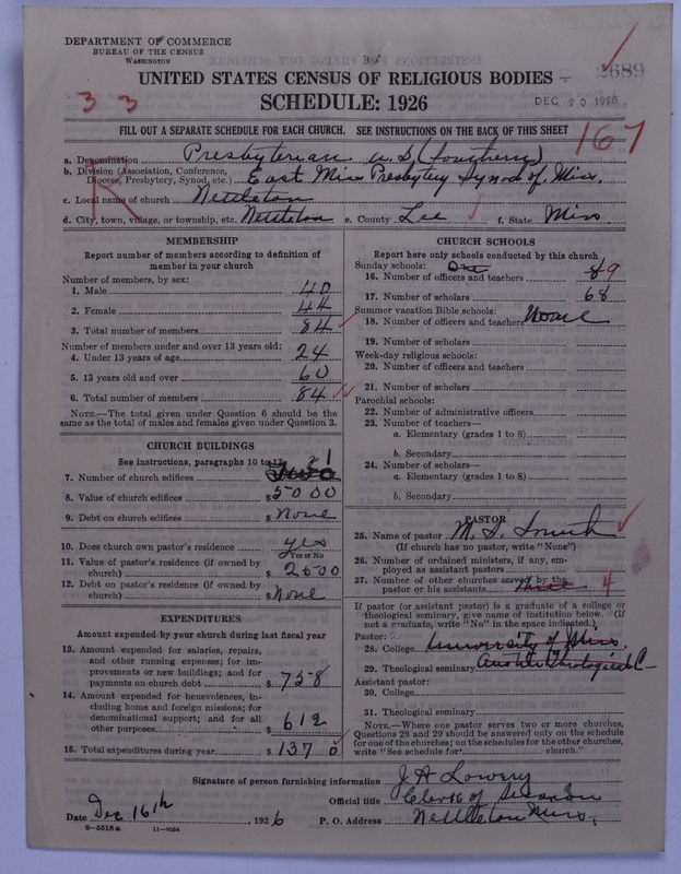 Scan of Presbyterian Church in the United States: 2689