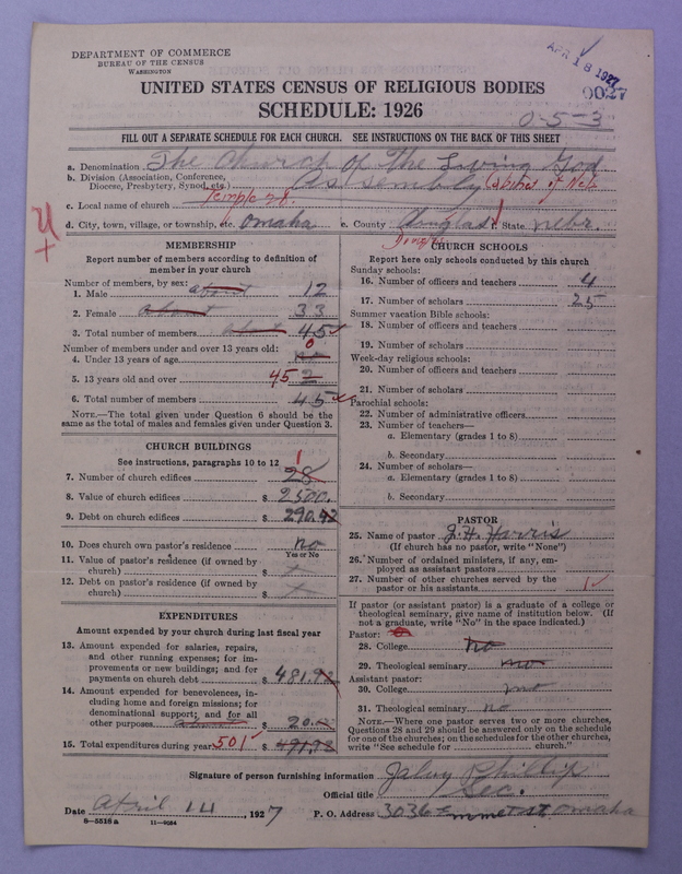 Scan of Church of the Living God, Christian Workers for Fellowship: 27