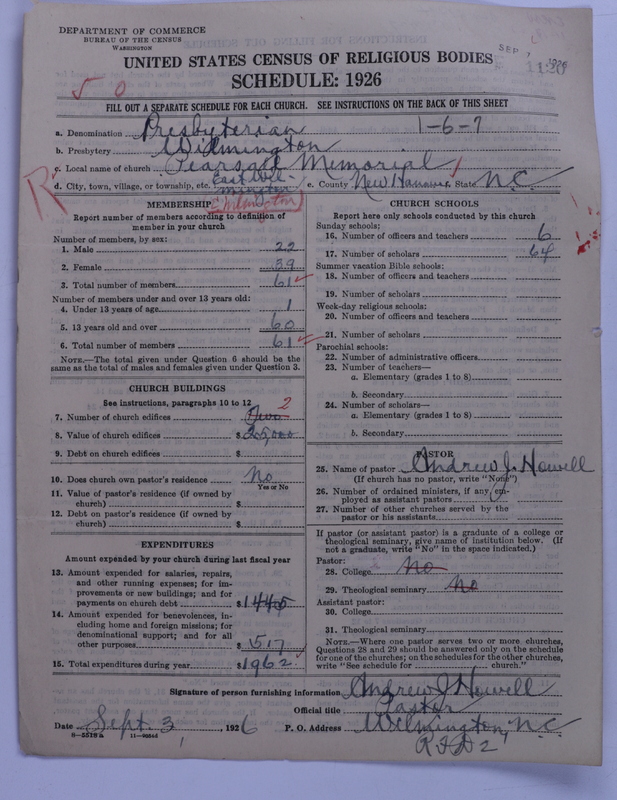 Scan of Presbyterian Church in the United States: 1120