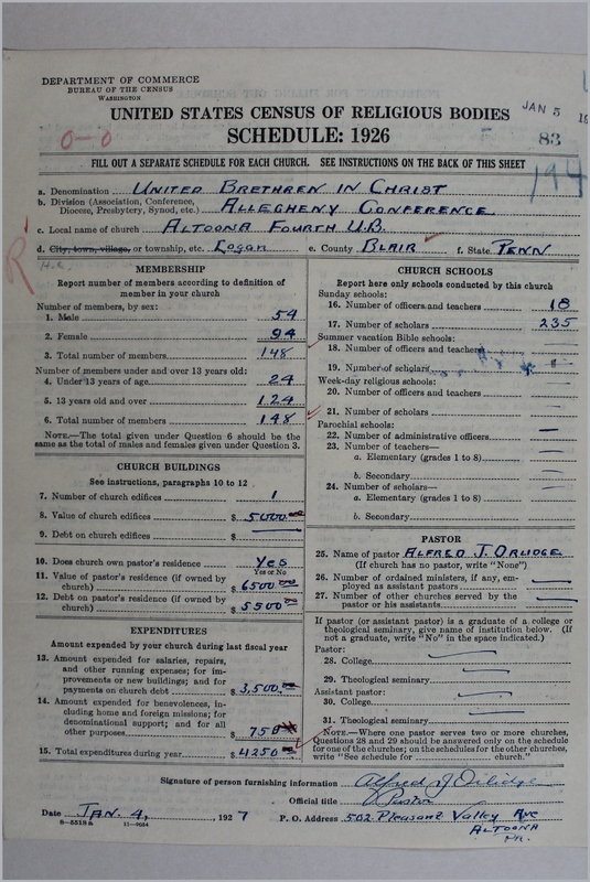 Scan of Church of the United Brethren in Christ: 83