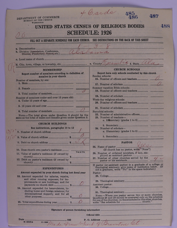 Scan of Methodist Episcopal Church, South: 488