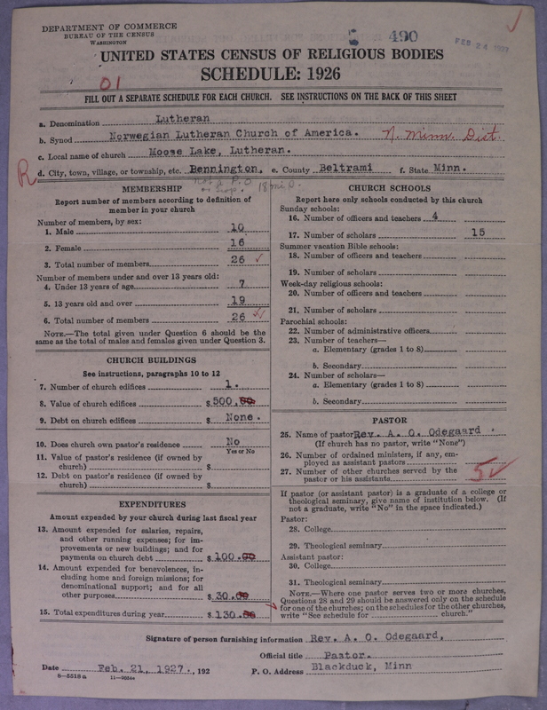 Scan of Norwegian Lutheran Church of America: 490
