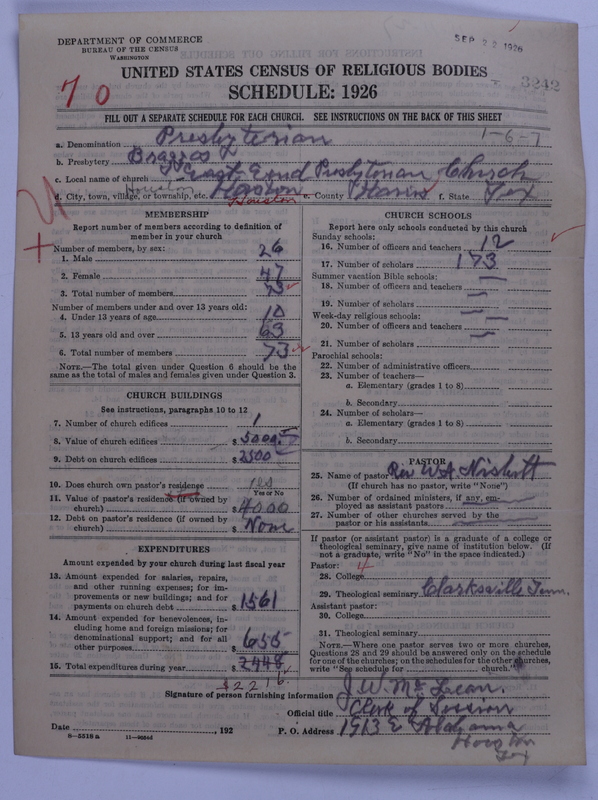 Scan of Presbyterian Church in the United States: 3242