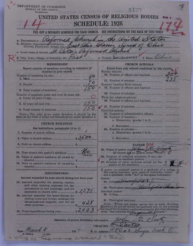 Scan of Reformed Church in the United States: 1177