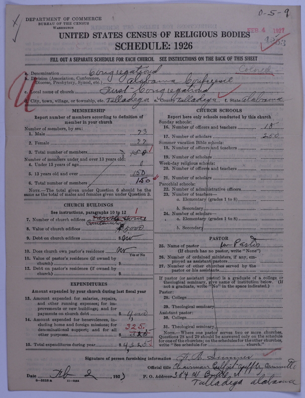 Scan of Congregational Churches: 4253