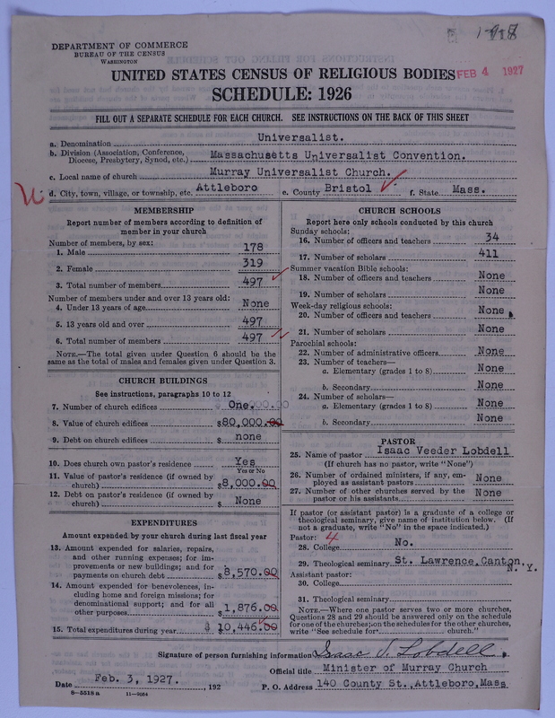 Scan of Universalist Church: 118