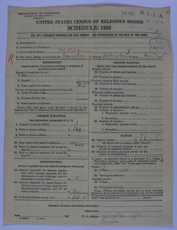Scan of Negro Baptists: 9135