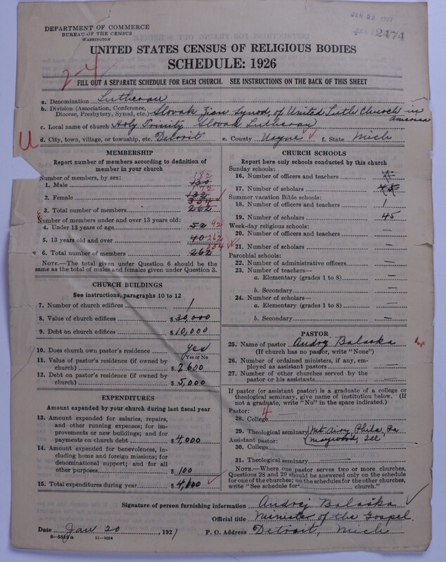 Scan of United Lutheran Church in America: 2474
