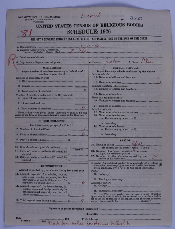 Scan of African Methodist Episcopal Church: 3553