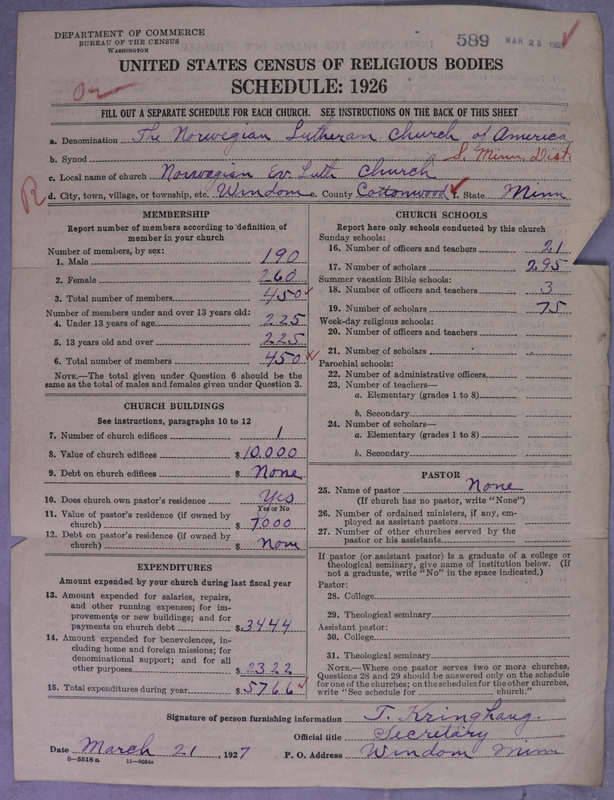 Scan of Norwegian Lutheran Church of America: 589