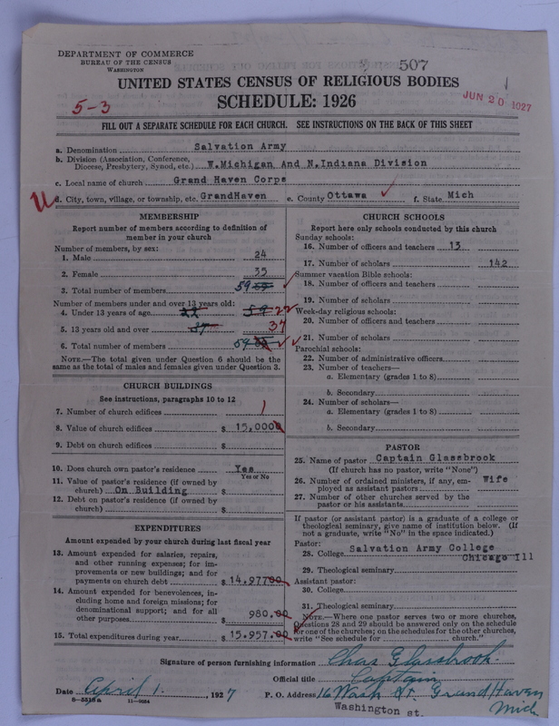 Scan of Salvation Army: 507