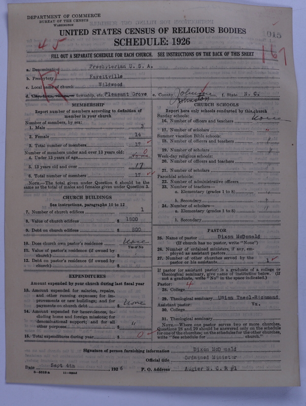 Scan of Presbyterian Church in the United States: 1015