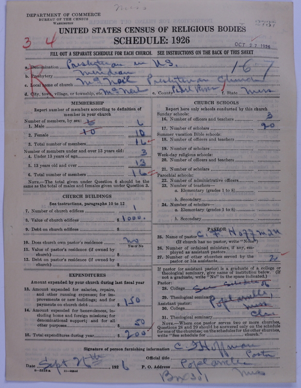 Scan of Presbyterian Church in the United States: 2737