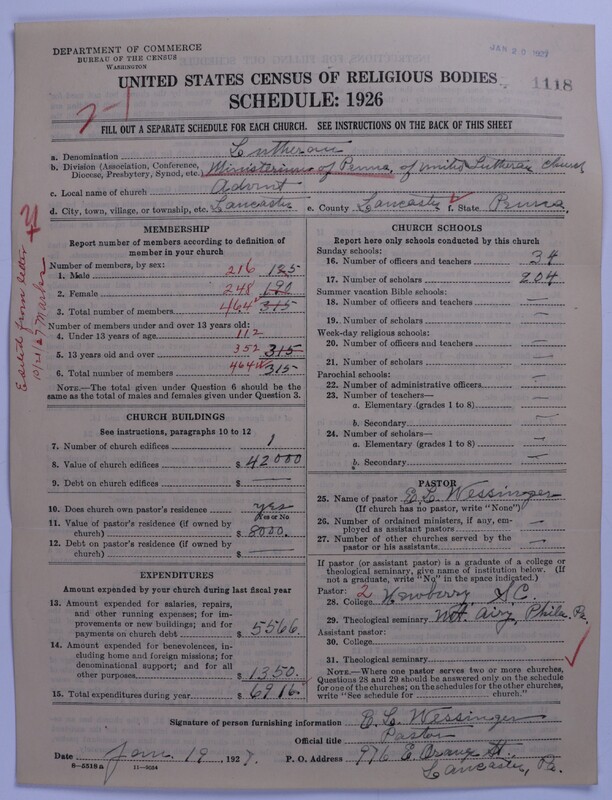 Scan of United Lutheran Church in America: 1118