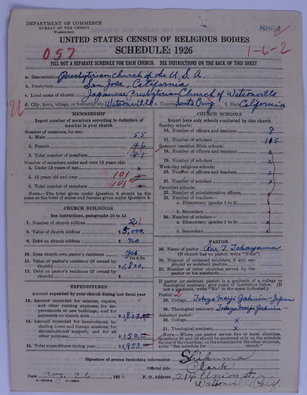 Scan of Presbyterian Church in the United States of America: 8864
