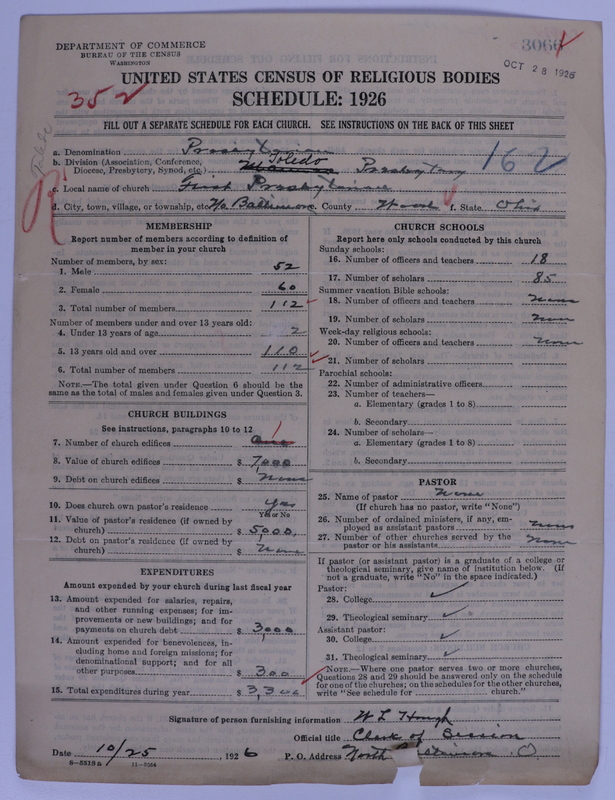 Scan of Presbyterian Church in the United States of America: 3066