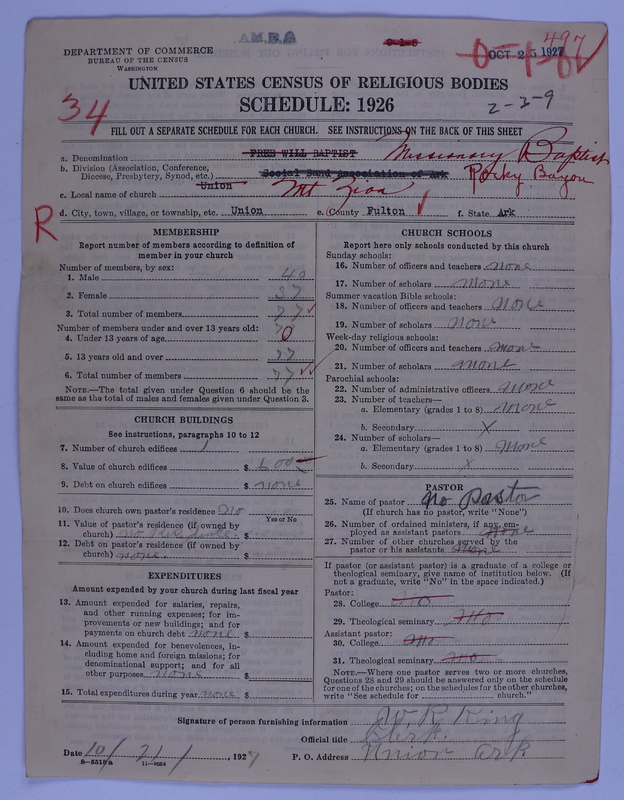 Scan of Landmark Baptist of America: 497