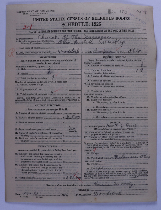 Scan of Church of the Nazarene: 123