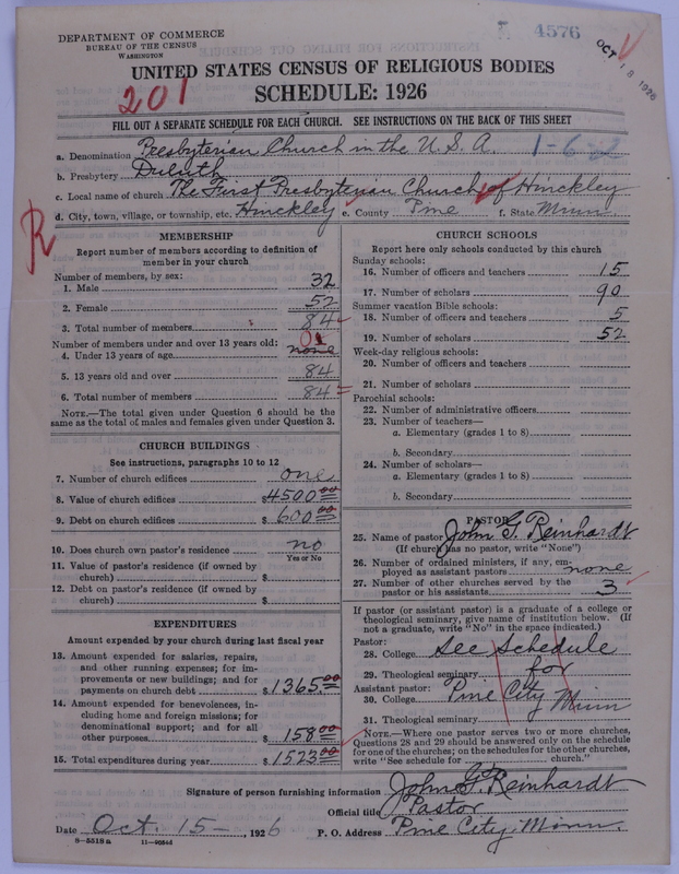 Scan of Presbyterian Church in the United States of America: 4576
