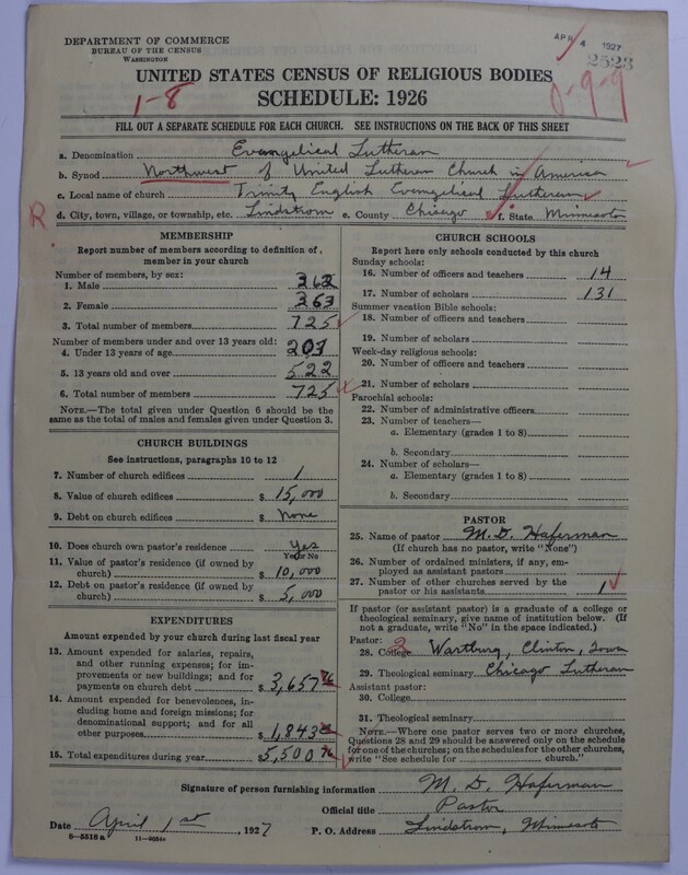 Scan of United Lutheran Church in America: 2523