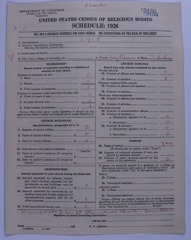 Scan of Roman Catholic Church: 10134