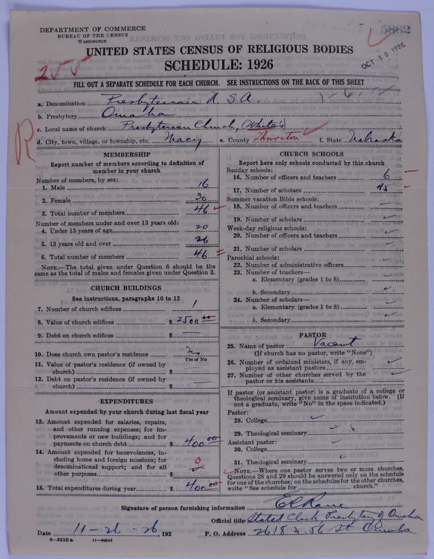 Scan of Presbyterian Church in the United States of America: 5862