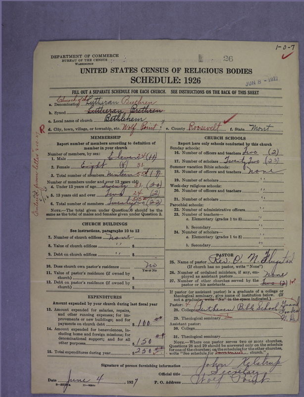 Scan of Church of the Lutheran Brethren of America: 26