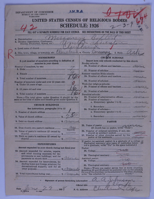 Scan of Landmark Baptist of America: 674