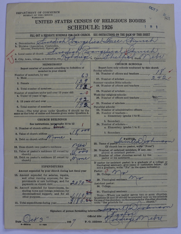 Scan of Swedish Evangelical Free Church of the United States of America: 84