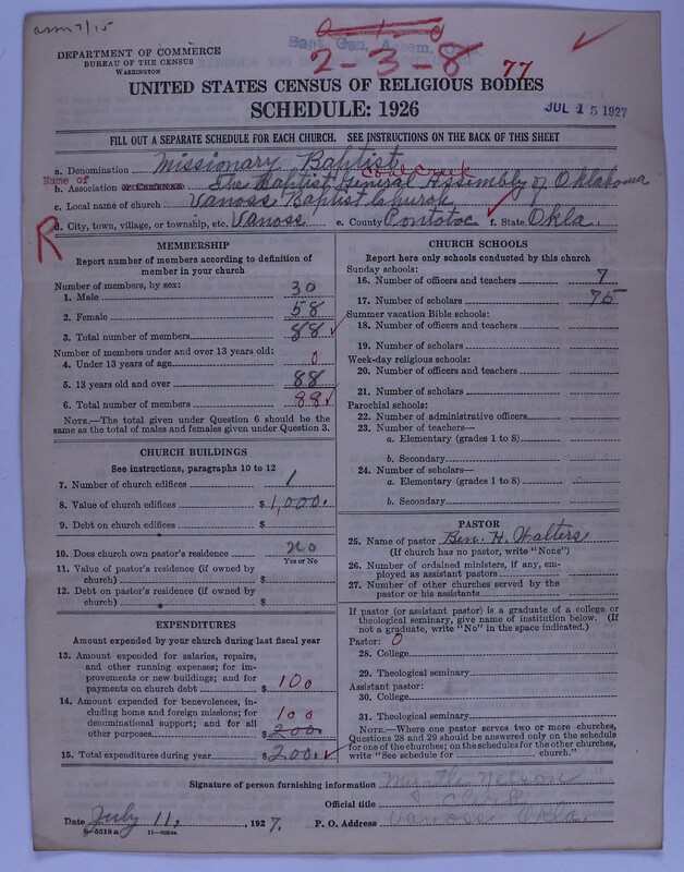 Scan of Missionary Baptist General Assembly of Oklahoma: 77
