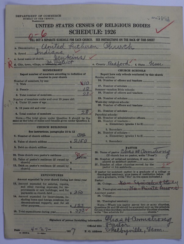 Scan of United Lutheran Church in America: 3464