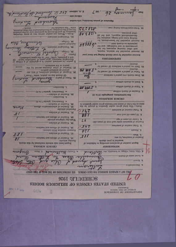 Scan of Synod of the Reformed Presbyterian Church of North America: 857