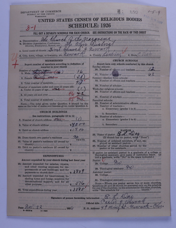 Scan of Church of the Nazarene: 159