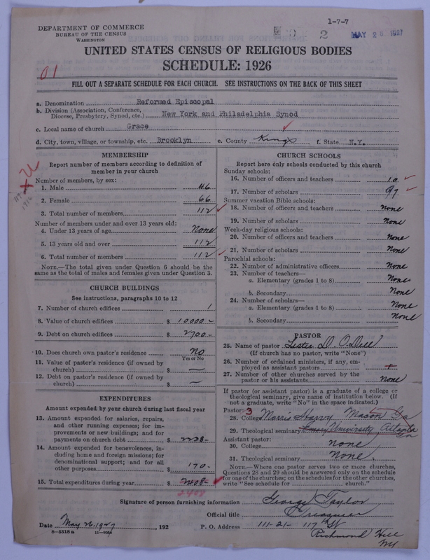 Scan of Reformed Episcopal Church: 2