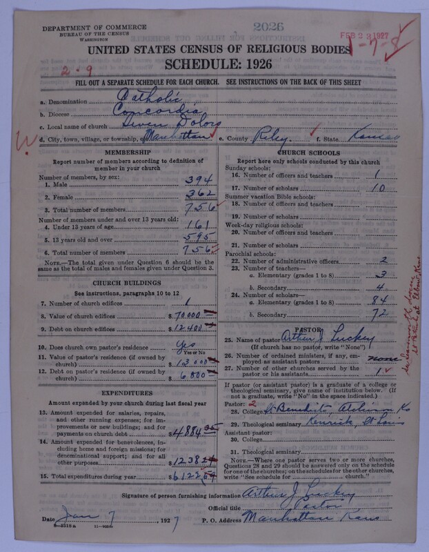 Scan of Roman Catholic Church: 2026