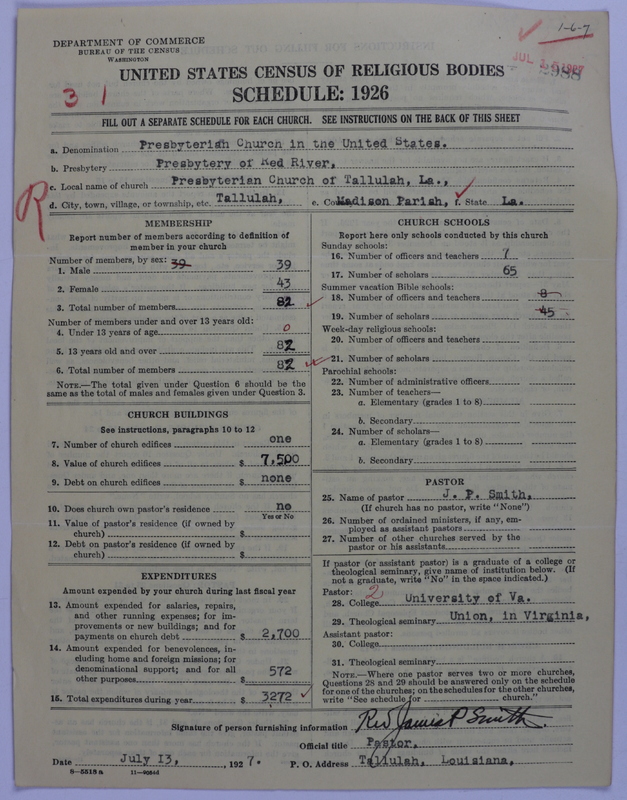 Scan of Presbyterian Church in the United States: 2988