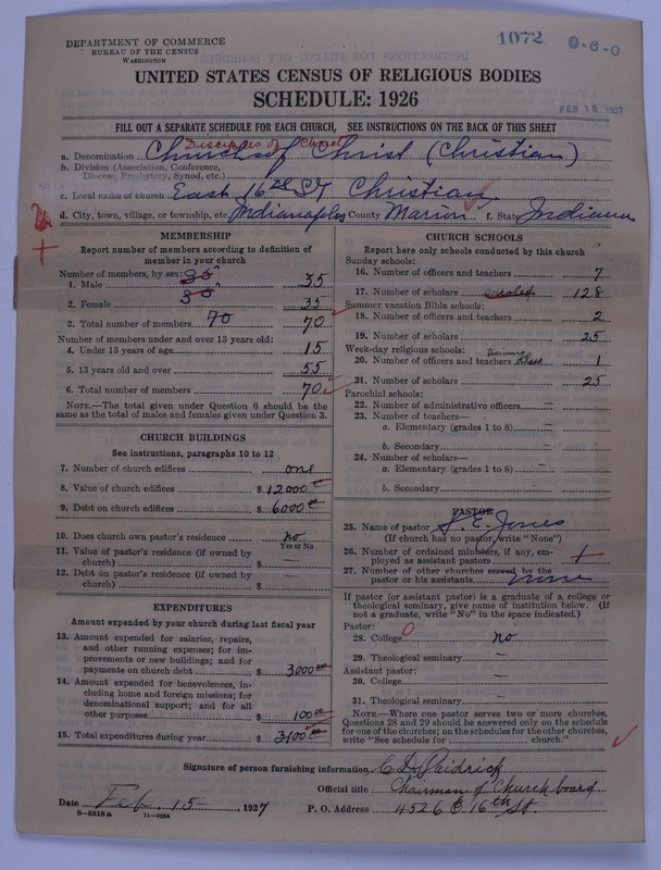 Scan of Disciples of Christ: 1072