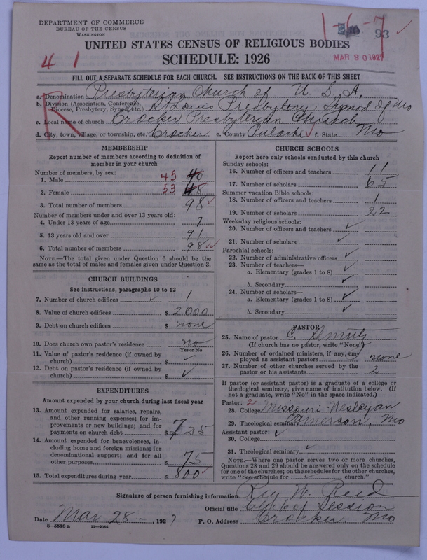 Scan of Presbyterian Church in the United States: 93