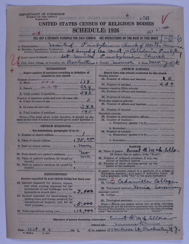 Scan of United Presbyterian Church of North America: 56